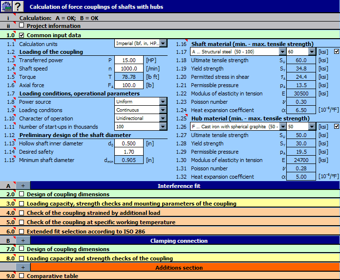 Windows 10 MITCalc Force shaft connection full