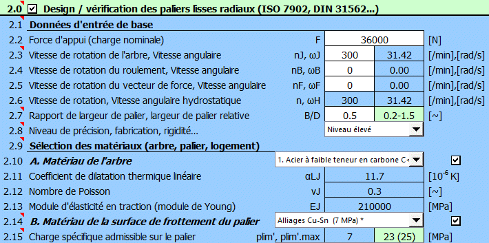 Paliers lisses hydrodynamiques radiaux Paliers lisses hydrodynamiques radiaux