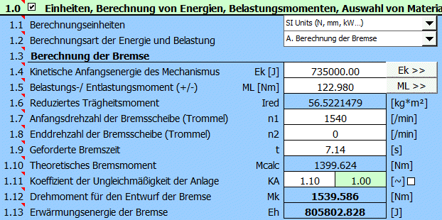 Drehmomentberechnung Drehmomentberechnung