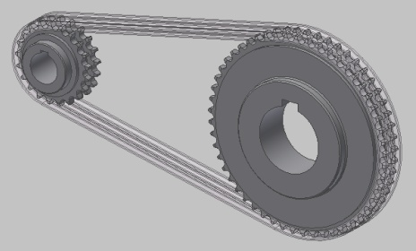 Chain Transmissions - 3D Model