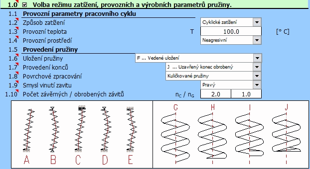 Návrh a kontrola Tlačné pružiny Návrh a kontrola Tlačné pružiny
